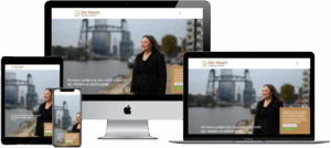 Nieuwe website DeHaart Mediation - Compass Creations webdesign - WordPress responsive website