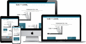 Nieuwe website Ilse van Loon - Compass Creations webdesign - WordPress responsive website