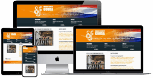 Nieuwe website OranjeComité Gouda - Compass Creations webdesign - WordPress responsive website