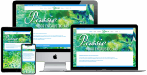 Nieuwe website WencArt - Compass Creations webdesign - WordPress responsive website